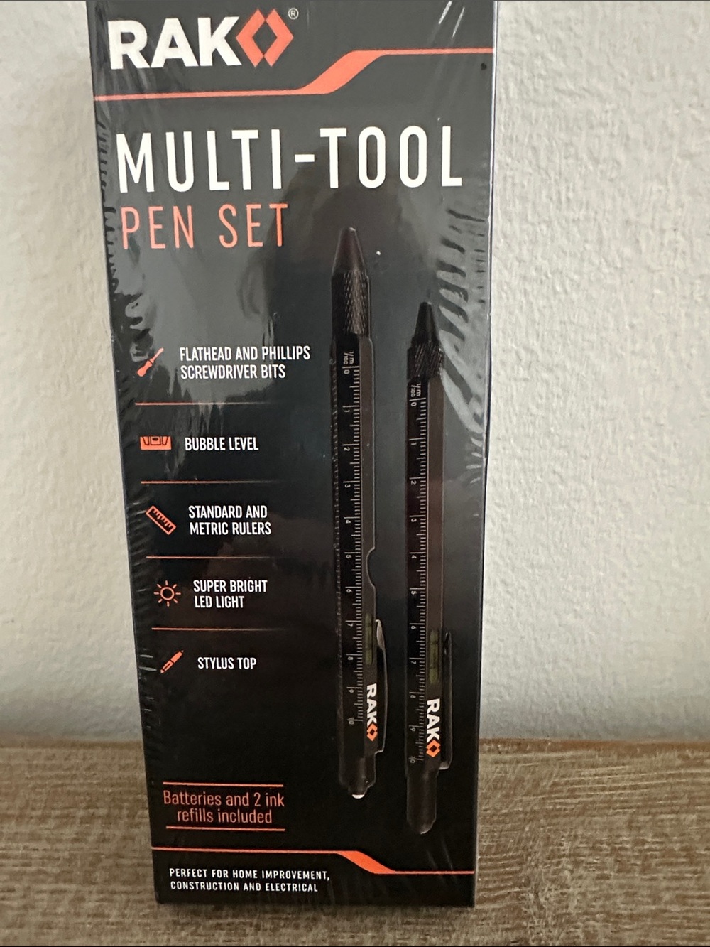 RAK Multi-Tool Pen Set in Black